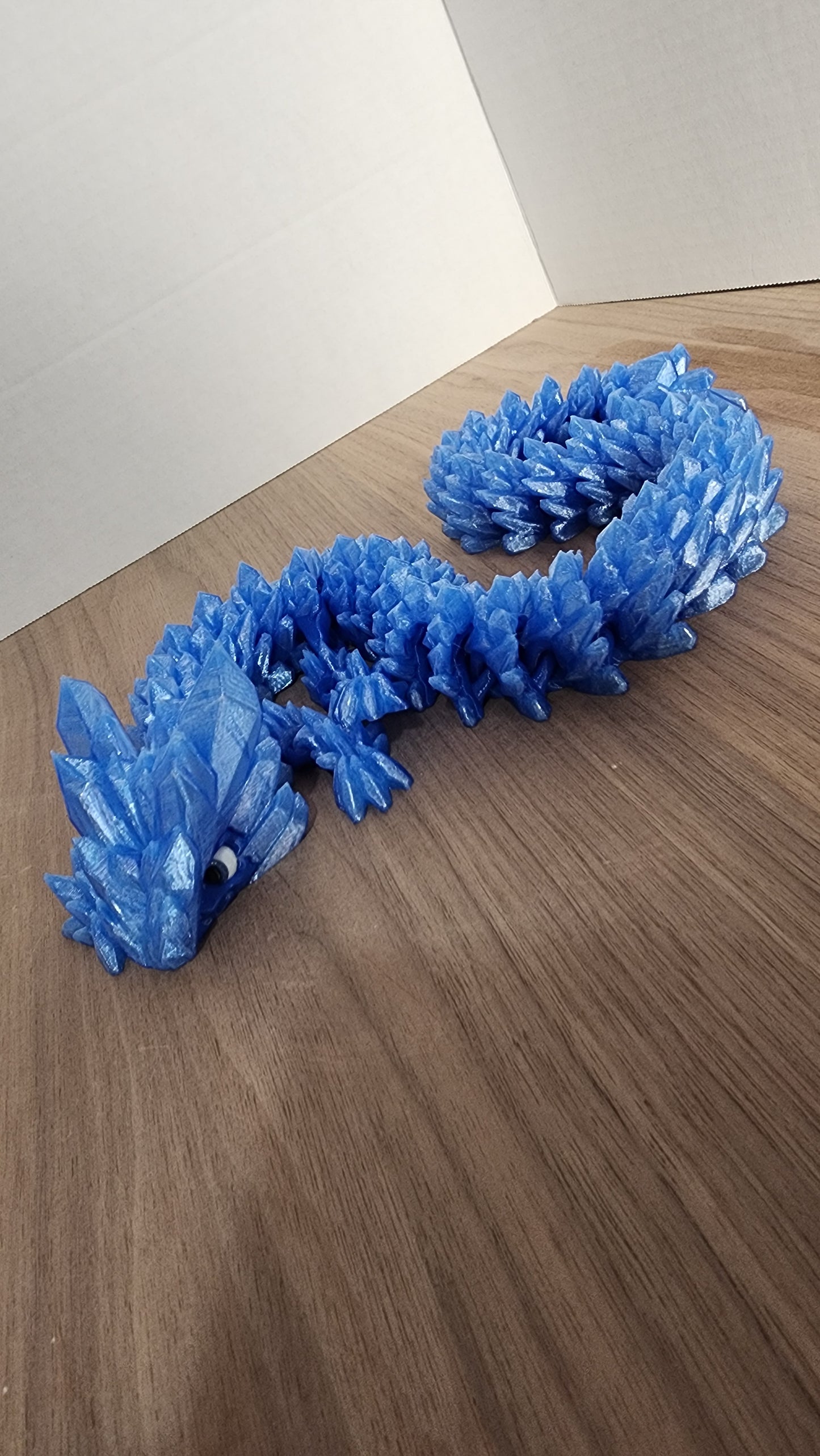 Crystal dragon elder large articulated flexi 3D print