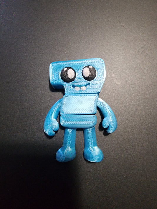 Seven – Mischievous Print-in-Place 3D Printed Character