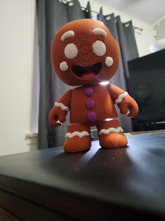 Gingerbread man 3D print