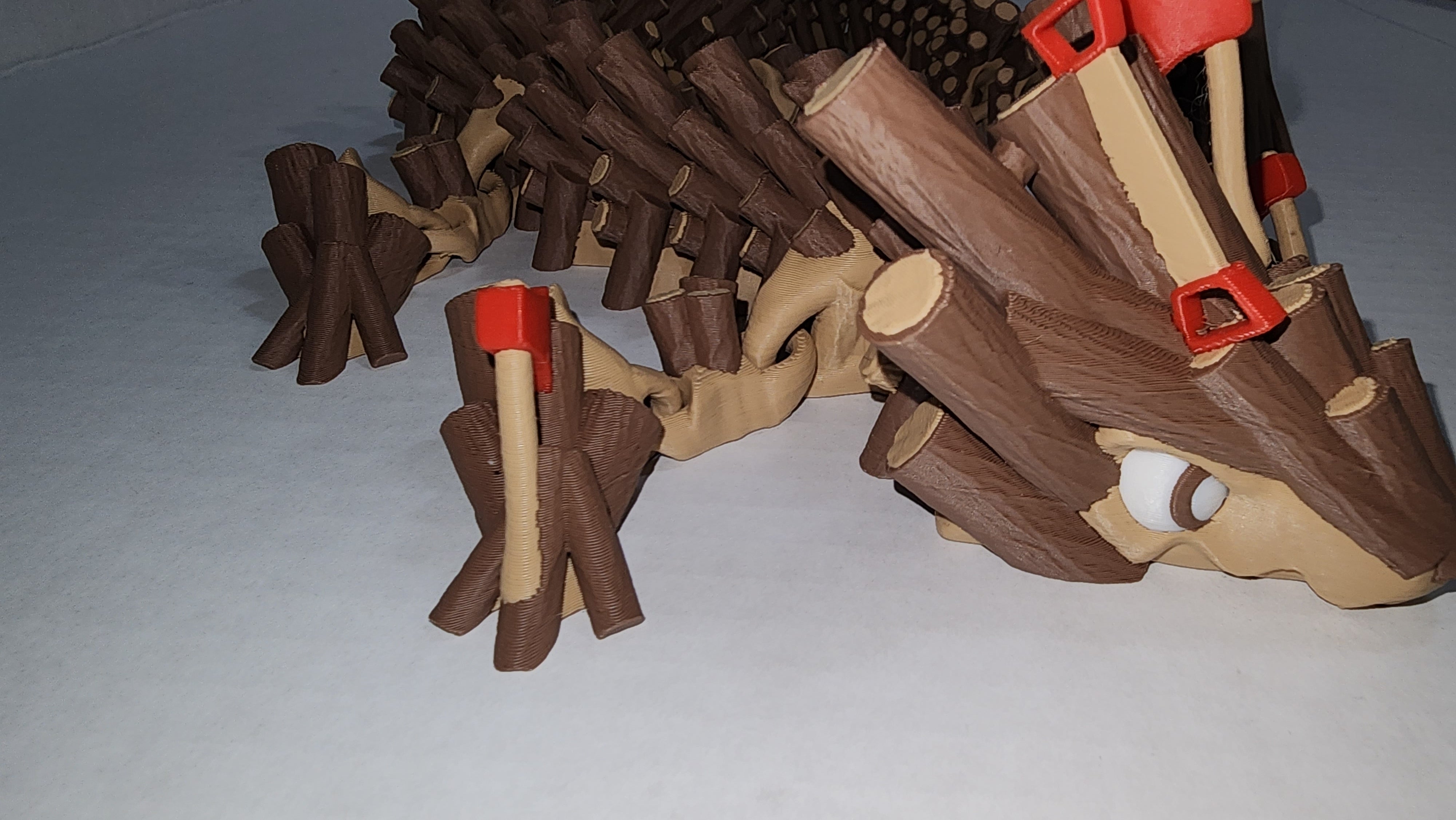 Lumberjack dragon – SDG 3D